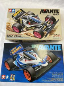 TAMIYA 1/32 レーサーミニ四駆シリーズ AVANTE JUNIOR、SUPER AVANTE 2点セット