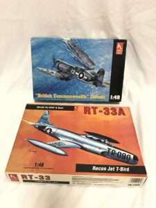 プラモデル Hobby Craft British Commonwealth Corsair/RT-33A Recon Jet T-Bird