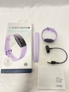 スマートウォッチ 腕時計 Fitbit inspire HR フィットネストラッカー ライラック