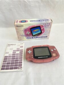 ゲームボーイアドバンス ゲーム機 本体 ミルキーピンク AGB-001 GAMEBOU ADVANCE