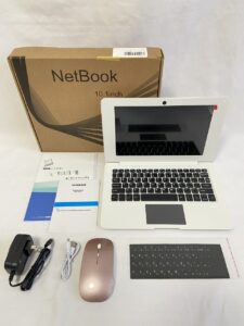 NETBOOK 10.1 薄型軽量ノートパソコン PC 10.1インチ 白 ホワイト