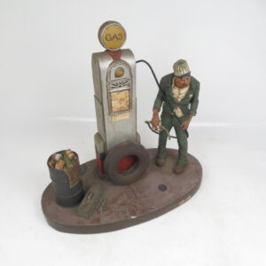 マイケル ガーマン Michael Garman's 1980 Good Ol Days Gas Service station handpainted sculpture