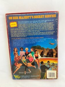 JAMES BOND 007 ON HER MAJESTY'S SECRET SERVICE VG ボードゲーム 英語版