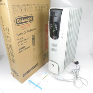 DeLonghi オイルヒーター KHD410812-BK デジタルラディアント デロンギ ゼロ風暖房