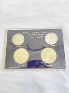 第21回 モントリオール オリンピックコイン 記念コイン 銀貨 5ドル 10ドル XXI OLMPIC Montreal 1976 CANADA