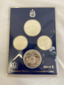 canadian olympic commemorative coins Issue Ⅱ カナダオリンピック シルバー コイン