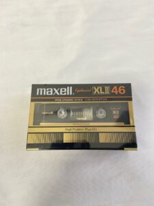 マクセル maxell カセットテープ XLⅡ46 ハイポジ