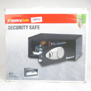 SENTRY (セントリー) 金庫 家庭用 小型 収納ボックス 鍵付き ブラック X075