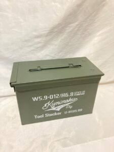 kumimoku アンモボックス 防滴・防じんスチールケース AMMO BOX ARMY ツールボックス