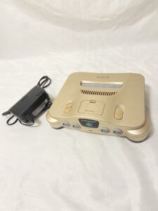 Nintendo 64 NUS-001 ニンテンドー64 ゴールド