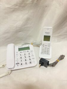 Panasonic パナソニック コードレス電話機(子機1台付き) ホワイト VE-GD27DL-W