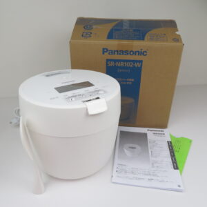 Panasonic パナソニック 炊飯器 5合 圧力IH ふた食洗機対応 ホワイト SR-NB102-W