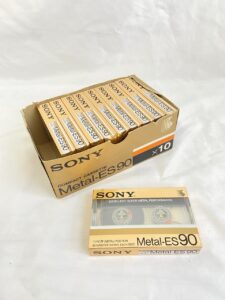 ソニー SONY Metal-ES90 TYPEⅣ(METAL)POSITION カセットテープ