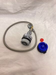 キャンピングムーン CAMPING MOON 互換アダプター&マルチガスホースライン OD缶 CB缶 ガス変換器