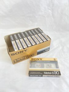 SONY Metal-S90 Metal TYPE IV Bias 70μs EQ カセットテープ