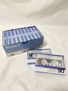 ソニー SONY HF-PRO 90 ノーマルポジション カセットテープ