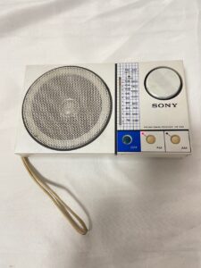 SONY ソニー ICF-S30-W ホワイト FM/AM 2バンドレシーバー ポータブルラジオ