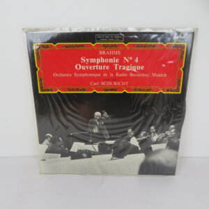 シューリヒトのブラームス 交響曲第4番＆悲劇的序曲 仏Festival Classique LP レコード