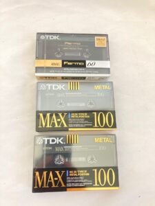 TDK Type Ⅳ Metal position カセットテープ