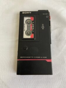 ソニー SONY マイクロカセット カセットレコーダー M-100B