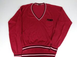 FENDI レッド セーター
