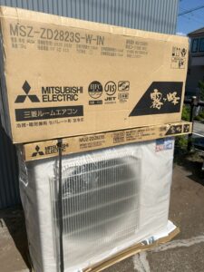 三菱電機 Mitsubishi Electric エアコン ズバ暖 霧ヶ峰 ZDシリーズ MSZ-ZD2823S-W