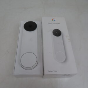 Google グーグル Google Nest Doorbell スマート ドアベル バッテリー式