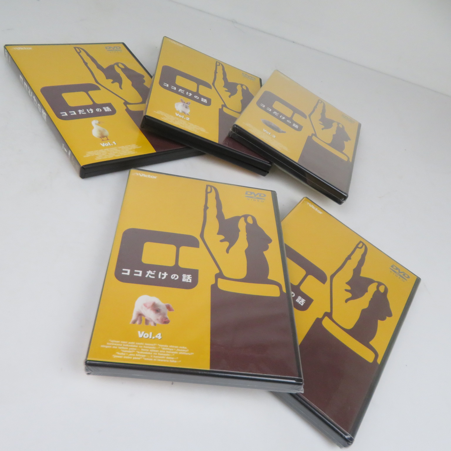 ココだけの話 vol.1～5 DVD 森本レオ