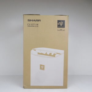 シャープ SHARP 衣類乾燥機 除湿機 プラズマクラスター ホワイト CV-G71-W