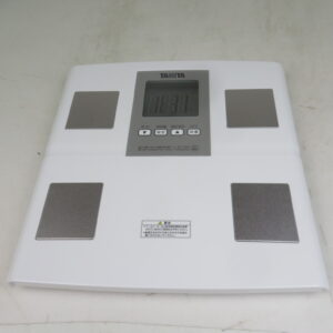 タニタ 体重 体組成計 ホワイト 日本製 BC-705N WH 自動認識機能付き 測定者をピタリと当てる