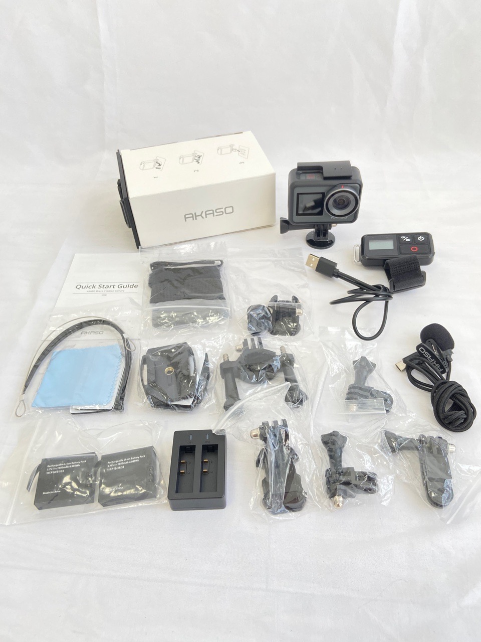 アクションカメラ-AKASO Brave7 ウェアラブルカメラ