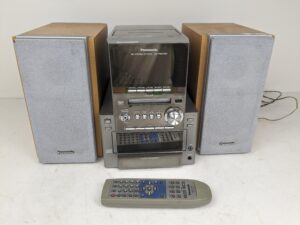 Panasonic パナソニック コンポ SA-PM57MD MDCDテープ