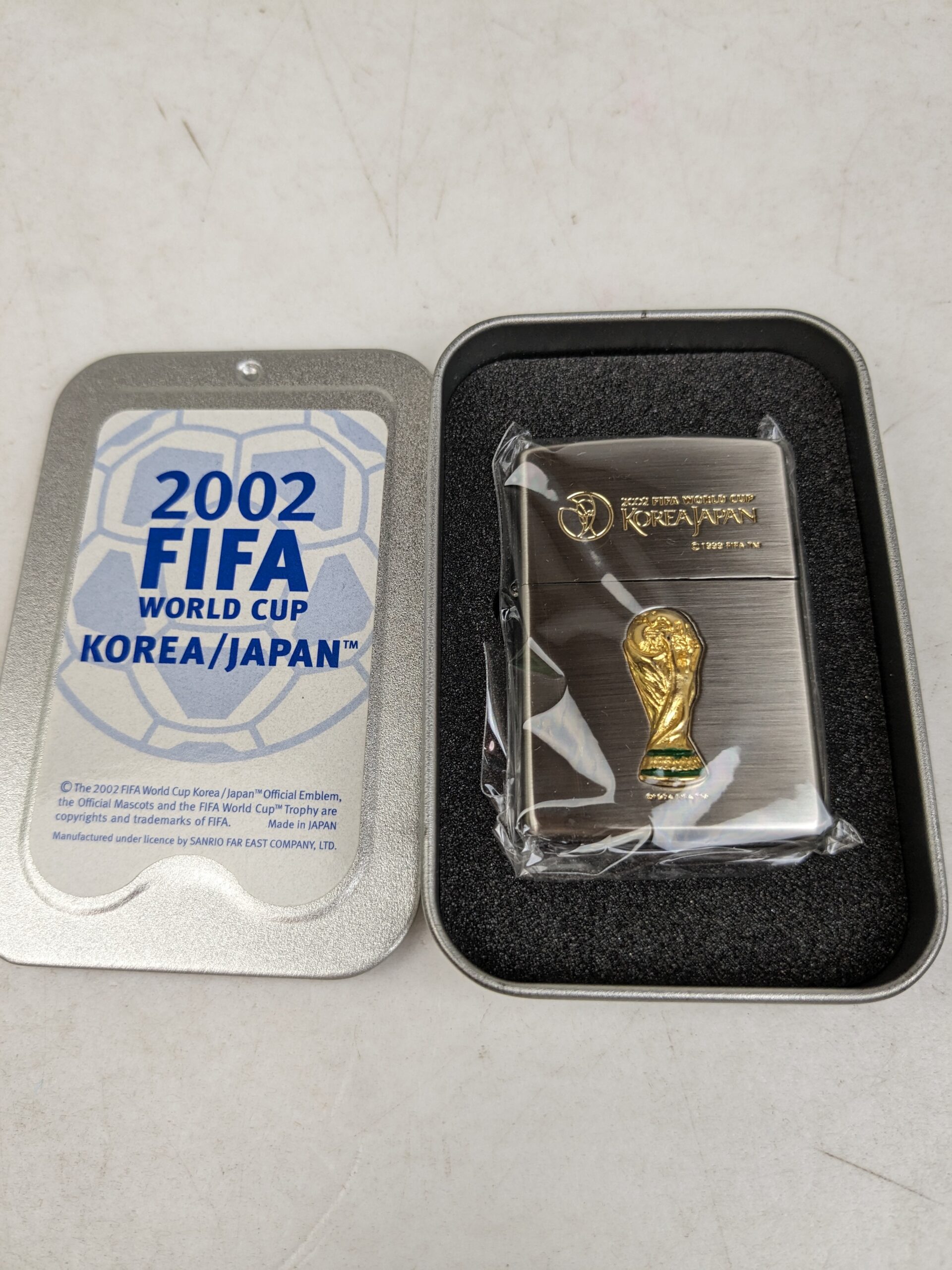 Zippo ジッポ オイルライター 日韓ワールドカップ 2002 FIFA WORLD CUP