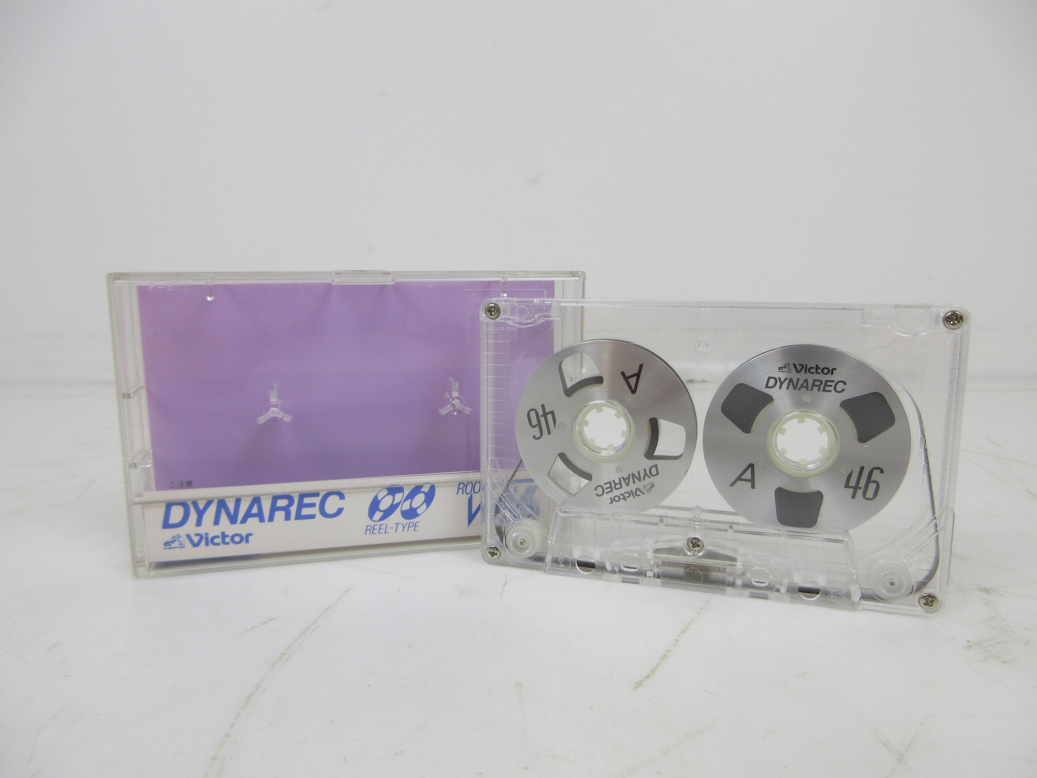 Victor DYNAREC Root46 ビクター カセットテープ シルバー