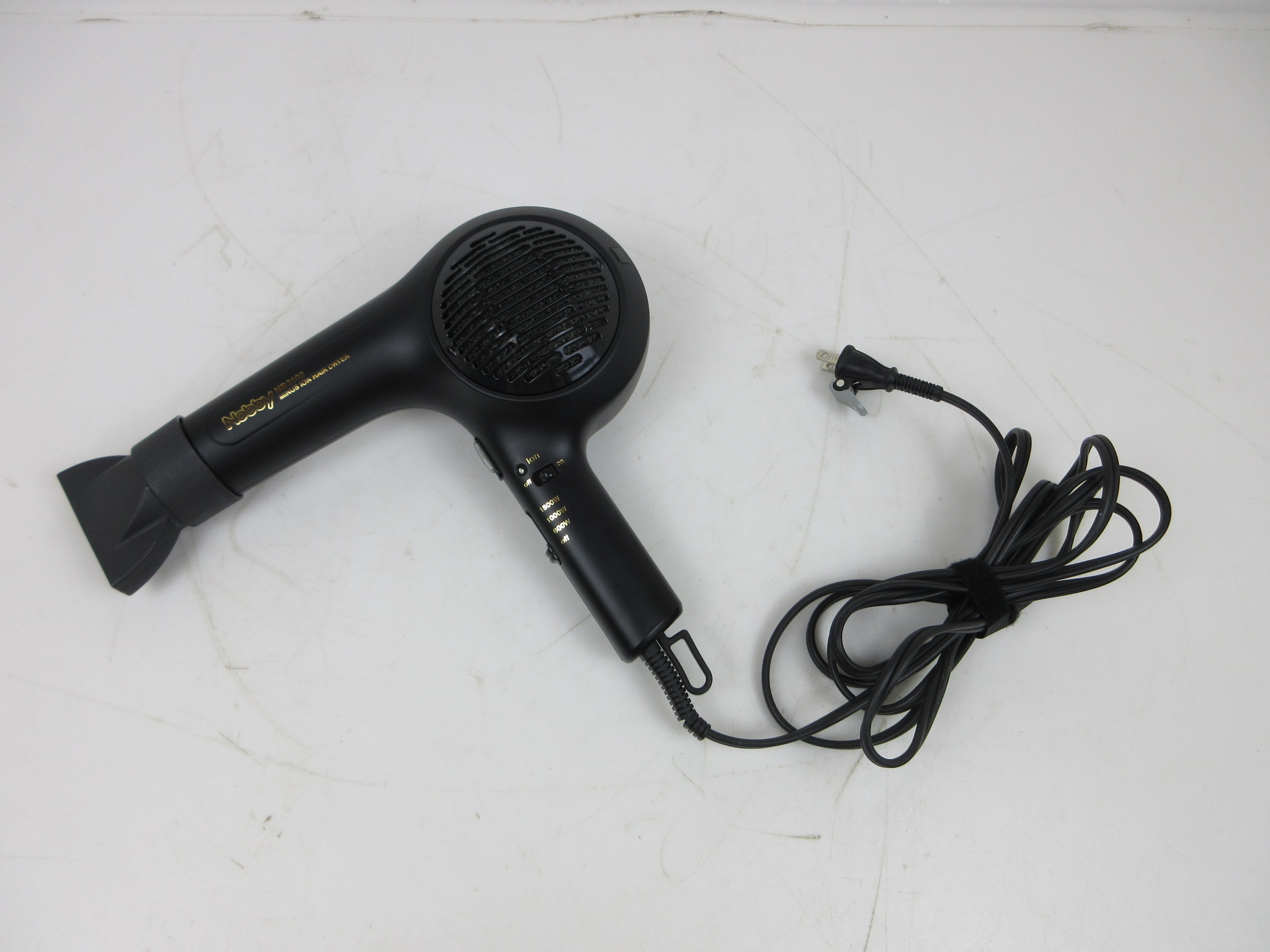 テスコム ノビー(Nobby) マイナスイオンヘアドライヤー NB3100 ブラック