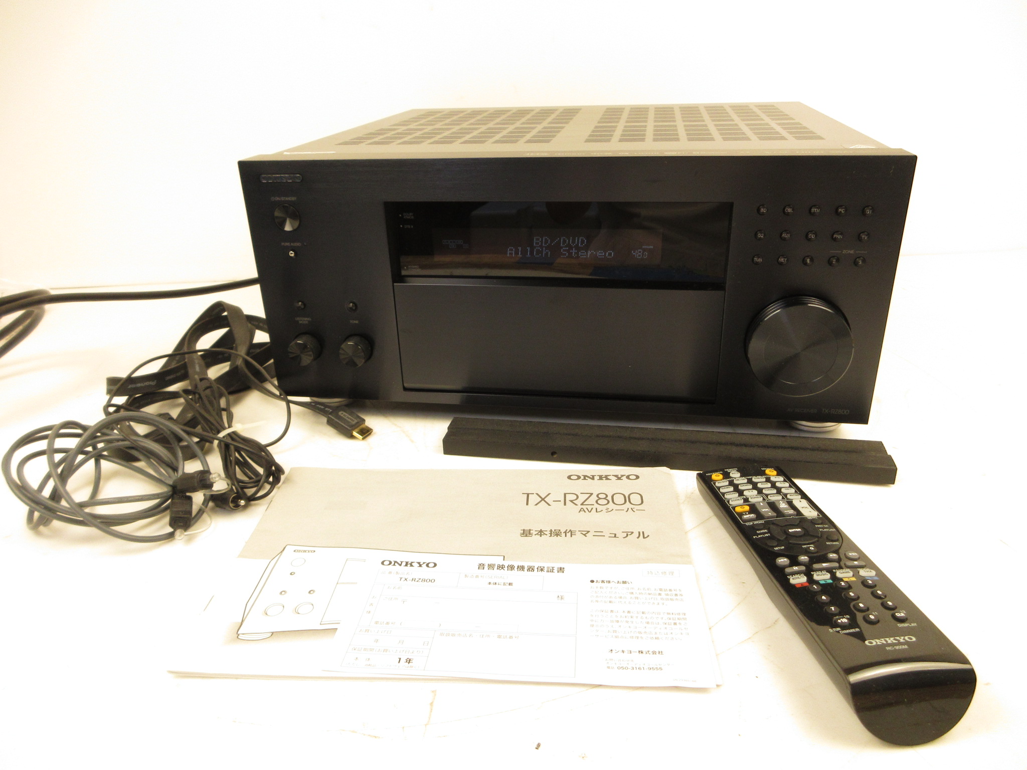 ONKYO 7.2ch対応AVレシーバー TX-RZ800