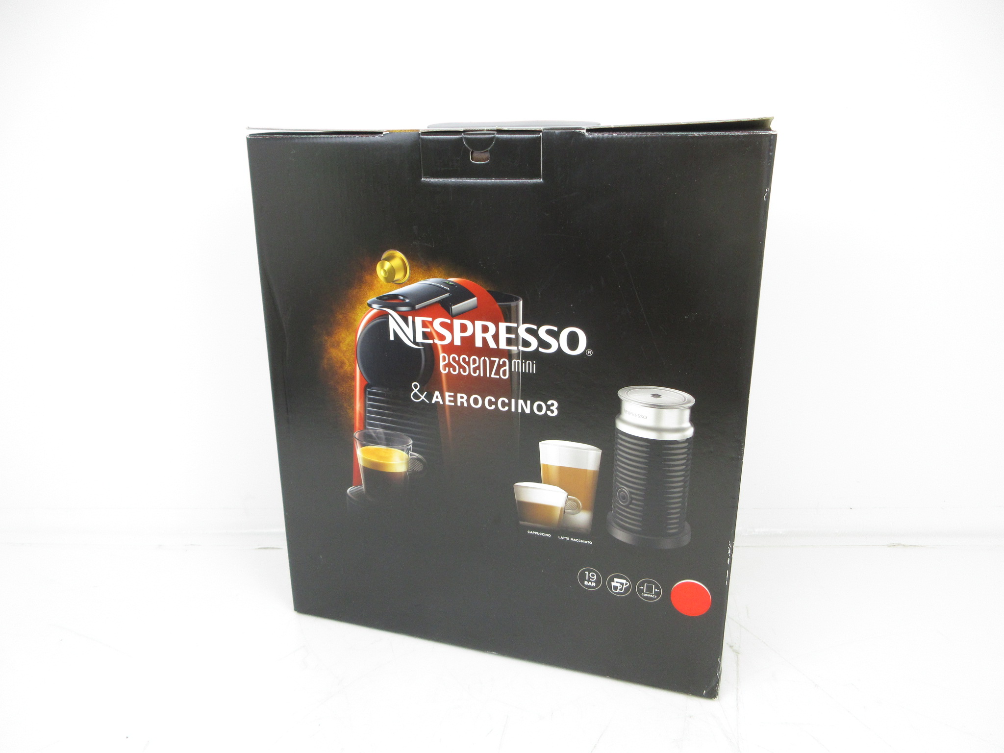 ネスプレッソ カプセル式コーヒーメーカー エッセンサ ミニ ルビーレッド D30-RE-A3B