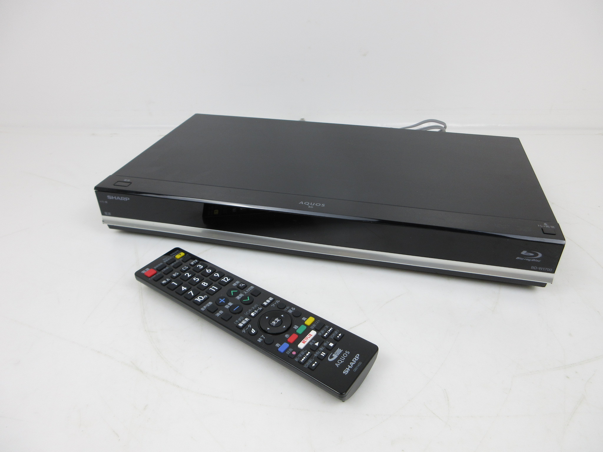 シャープ 1TB 2チューナー ブルーレイレコーダー AQUOS BD-W1700