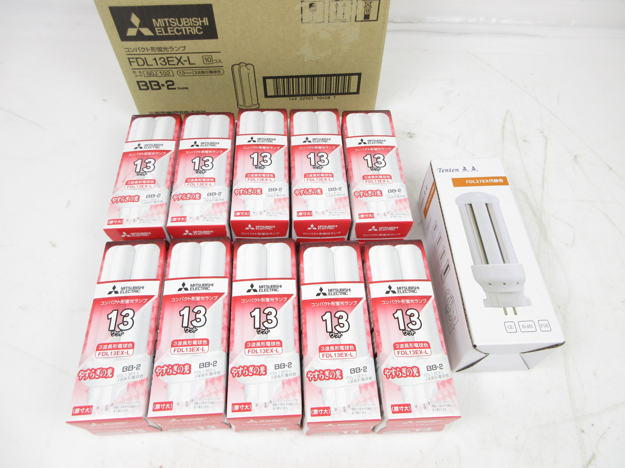 三菱 FDL13EX-L BB2 3波長形電球色13形