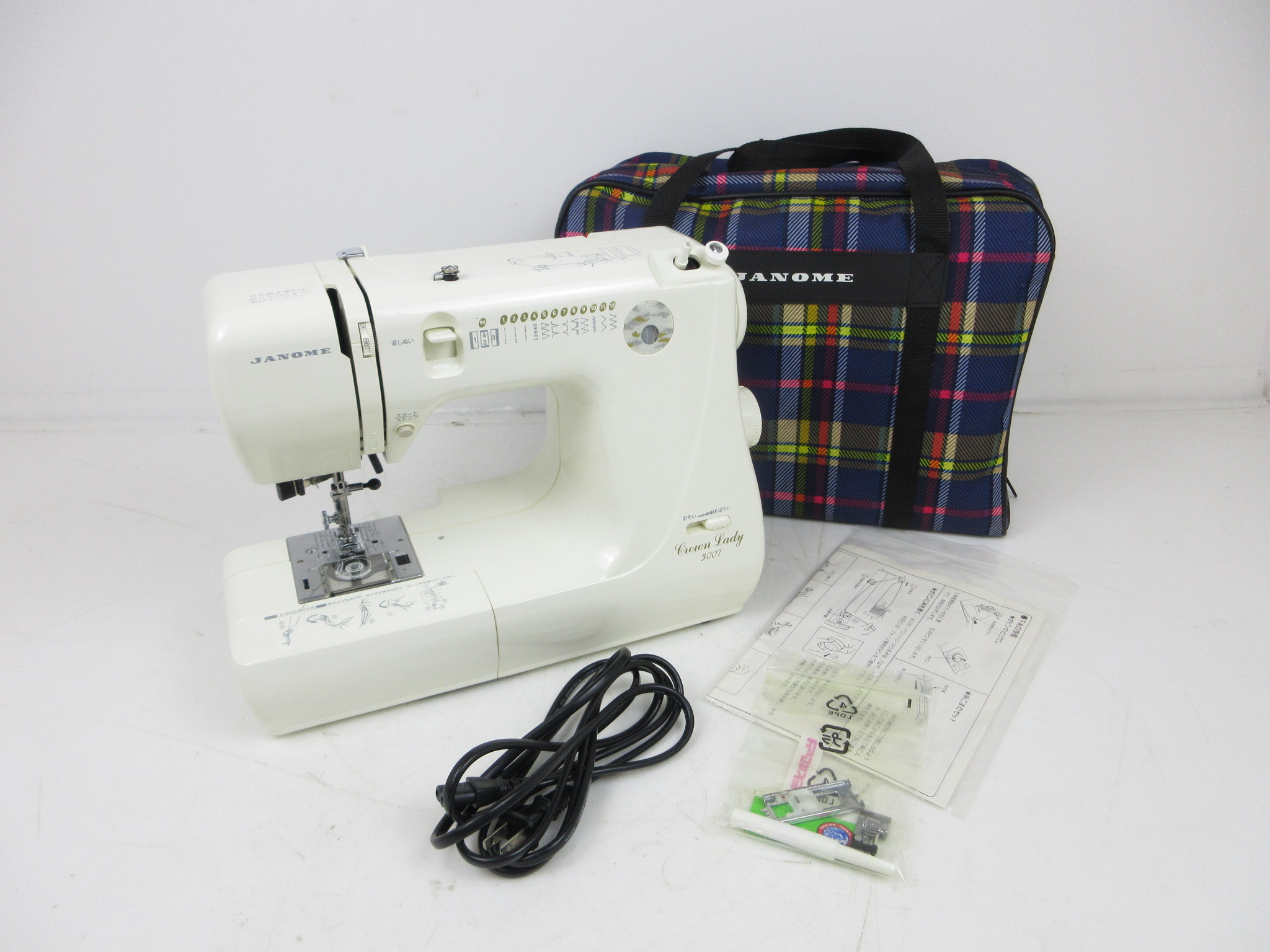 ジャノメ JANOME MODEL 660型 Crown Lady 3007 ミシン