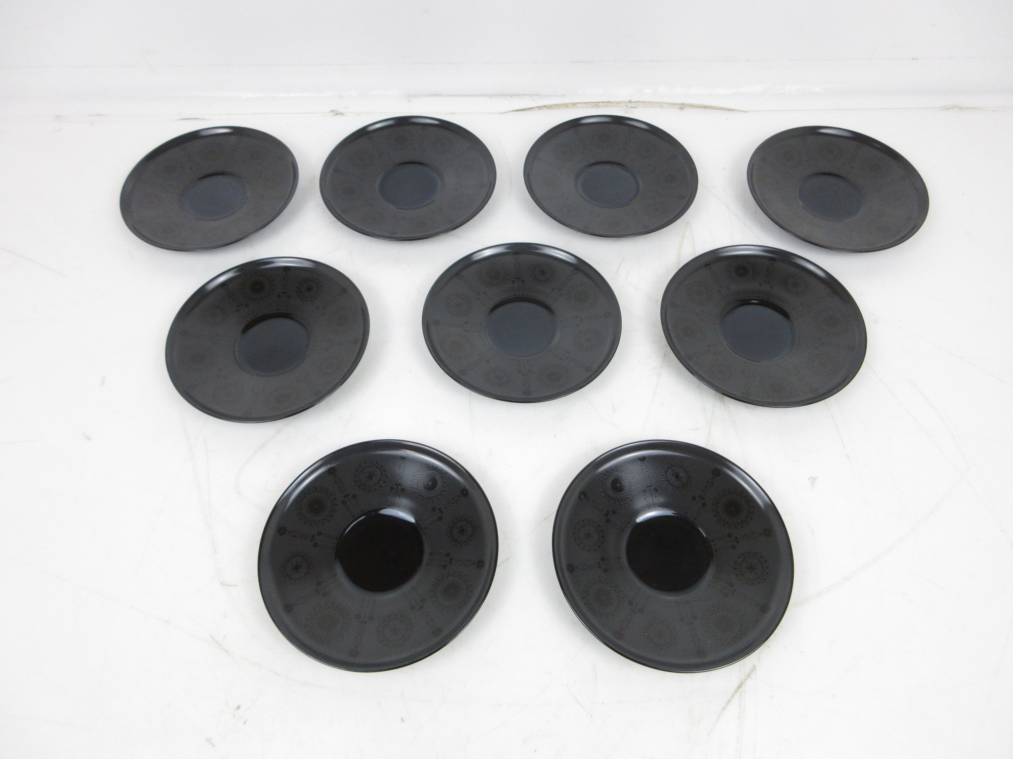ローゼンタール ROSENTHAL tapio wirkkalaソーサー タピオ・ウィルカラ ブラック