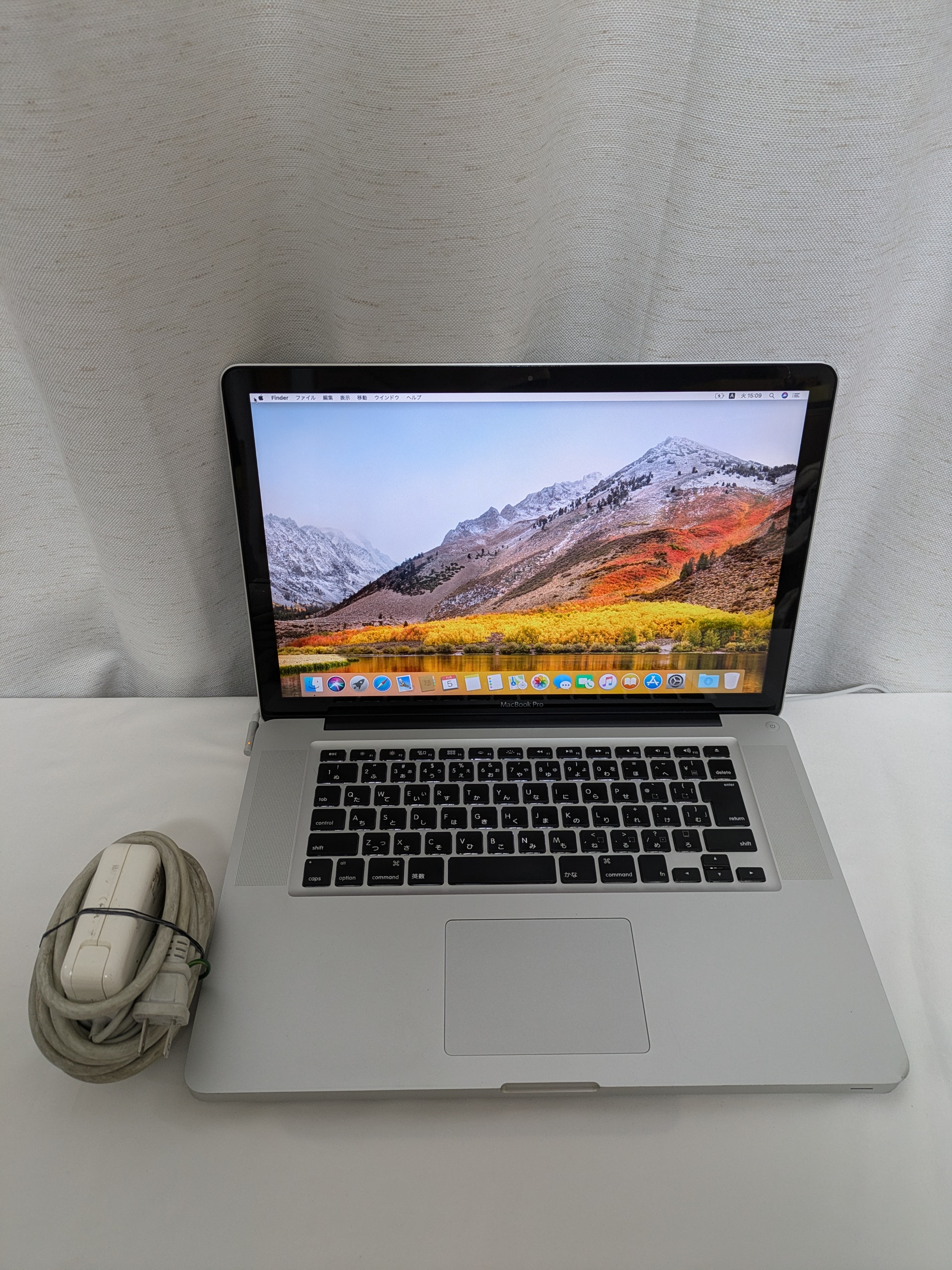 Apple Macbook Pro A1286 MacOs High Sierra Core i7