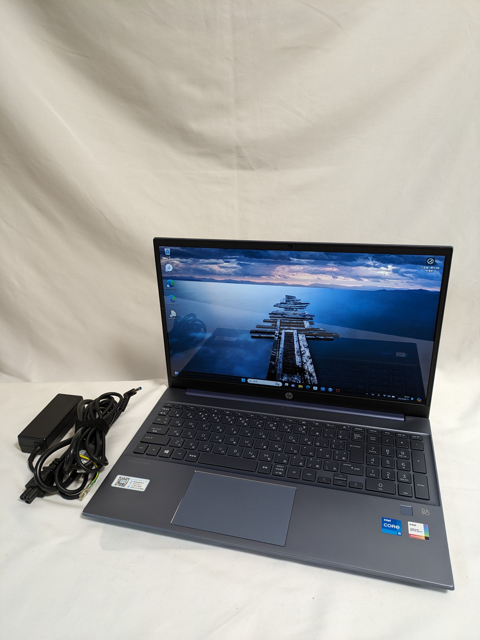 HP ノートパソコン Pavilion 15-eg core i5-11世代 Windows11