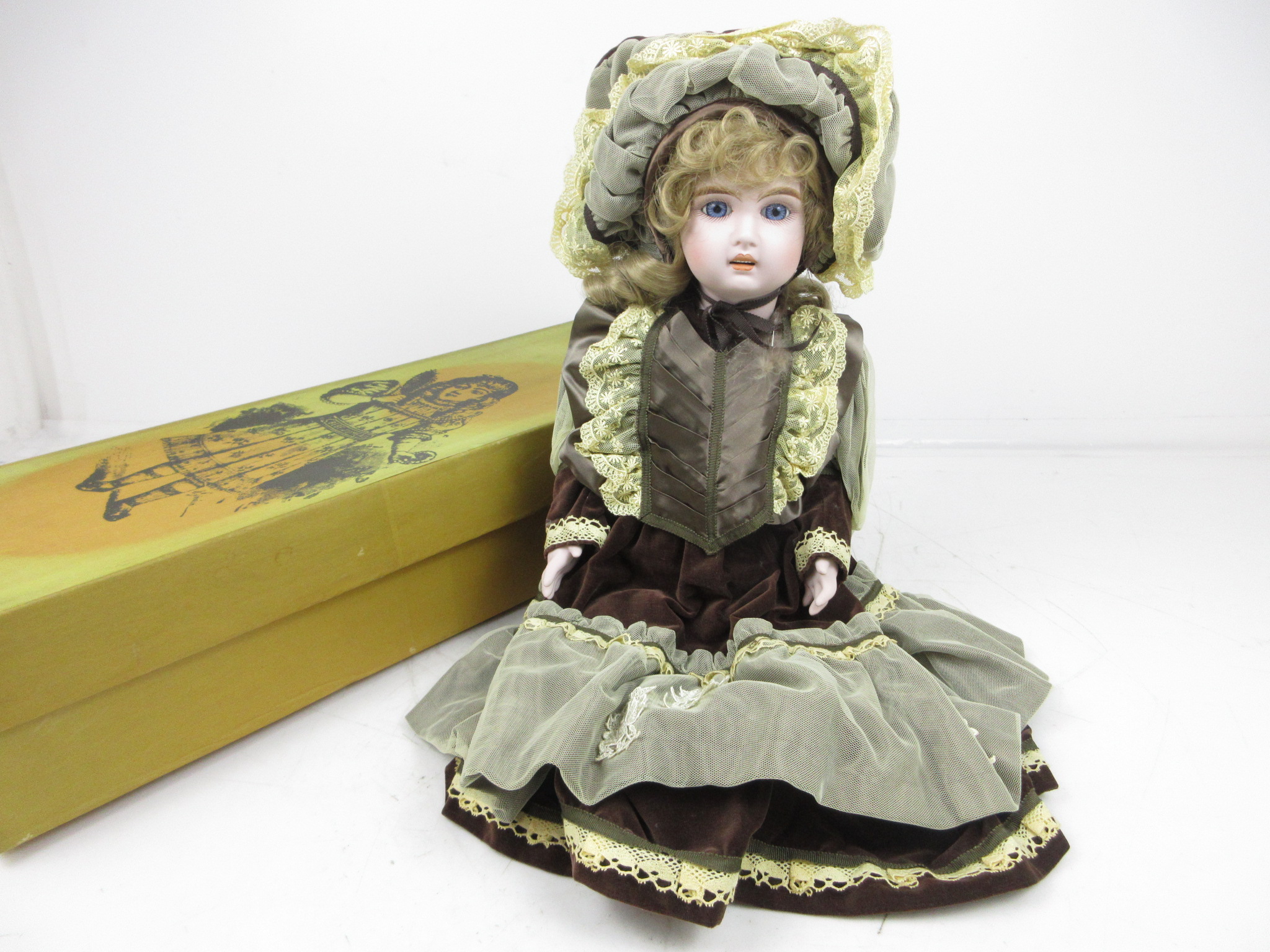 コレクターズドール CD-102-C JUMEAU ビスクドール Collectors Doll 少女