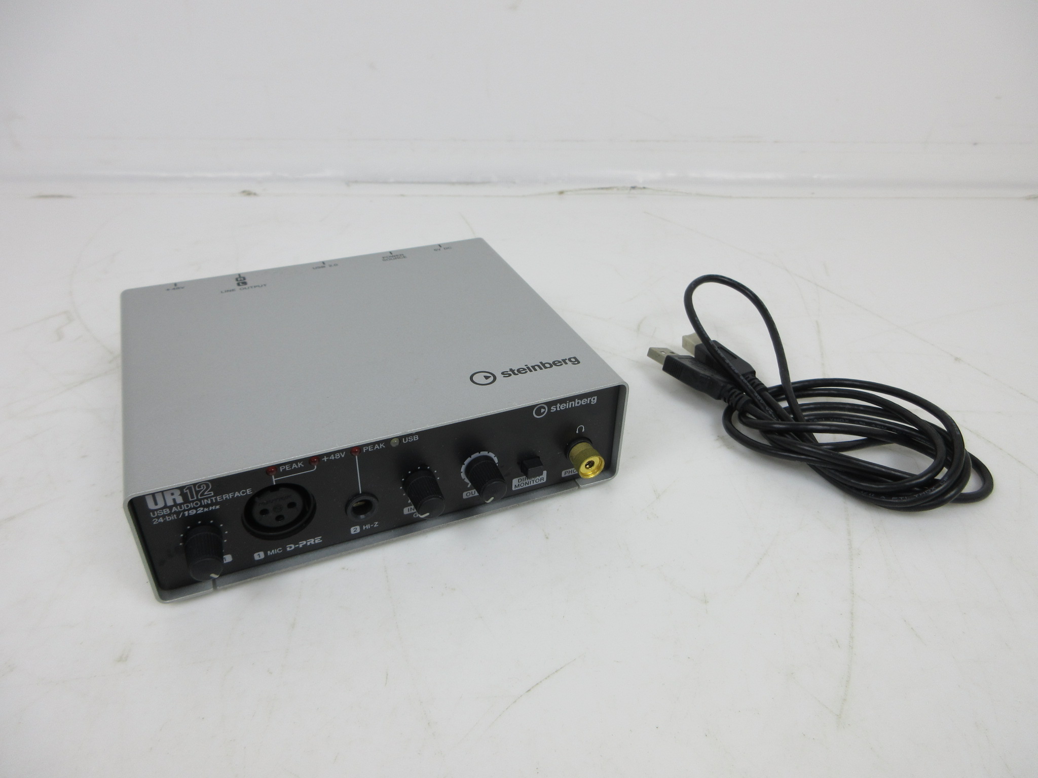 Steinberg(スタインバーグ) USB2.0 24bit/192kHz オーディオインターフェース UR12