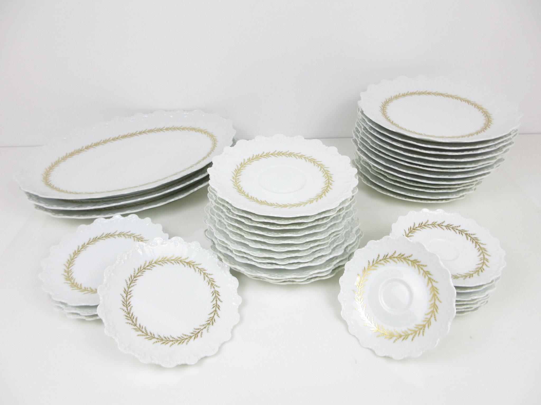 RAYNAUD LIMOGES リモージュ レイノー ゴールド プレート