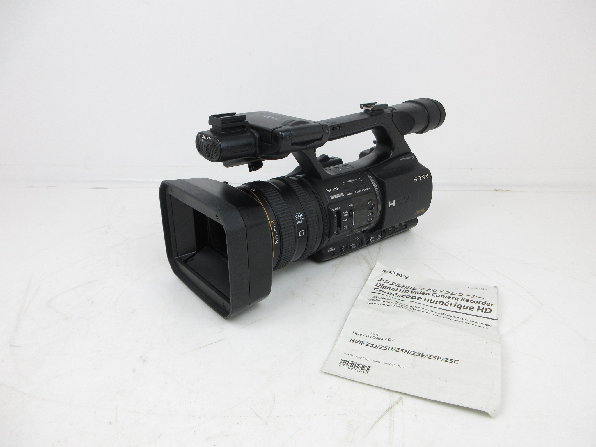SONY HDVカムコーダー ブラック HVR-Z5J