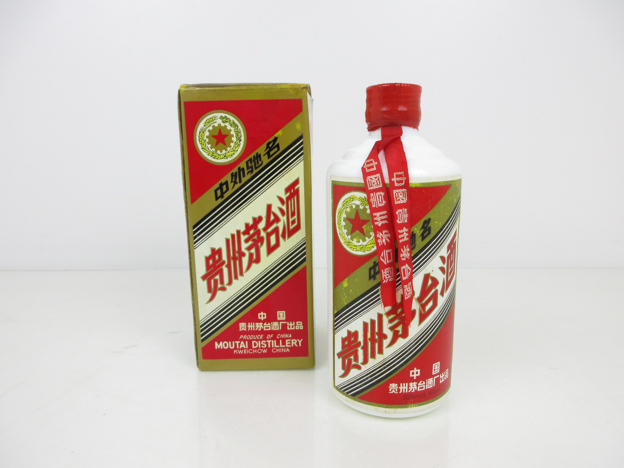 3E3☆貴州茅台酒 500ml/マオタイ酒☆ 天女ラベル 1999年 500ml