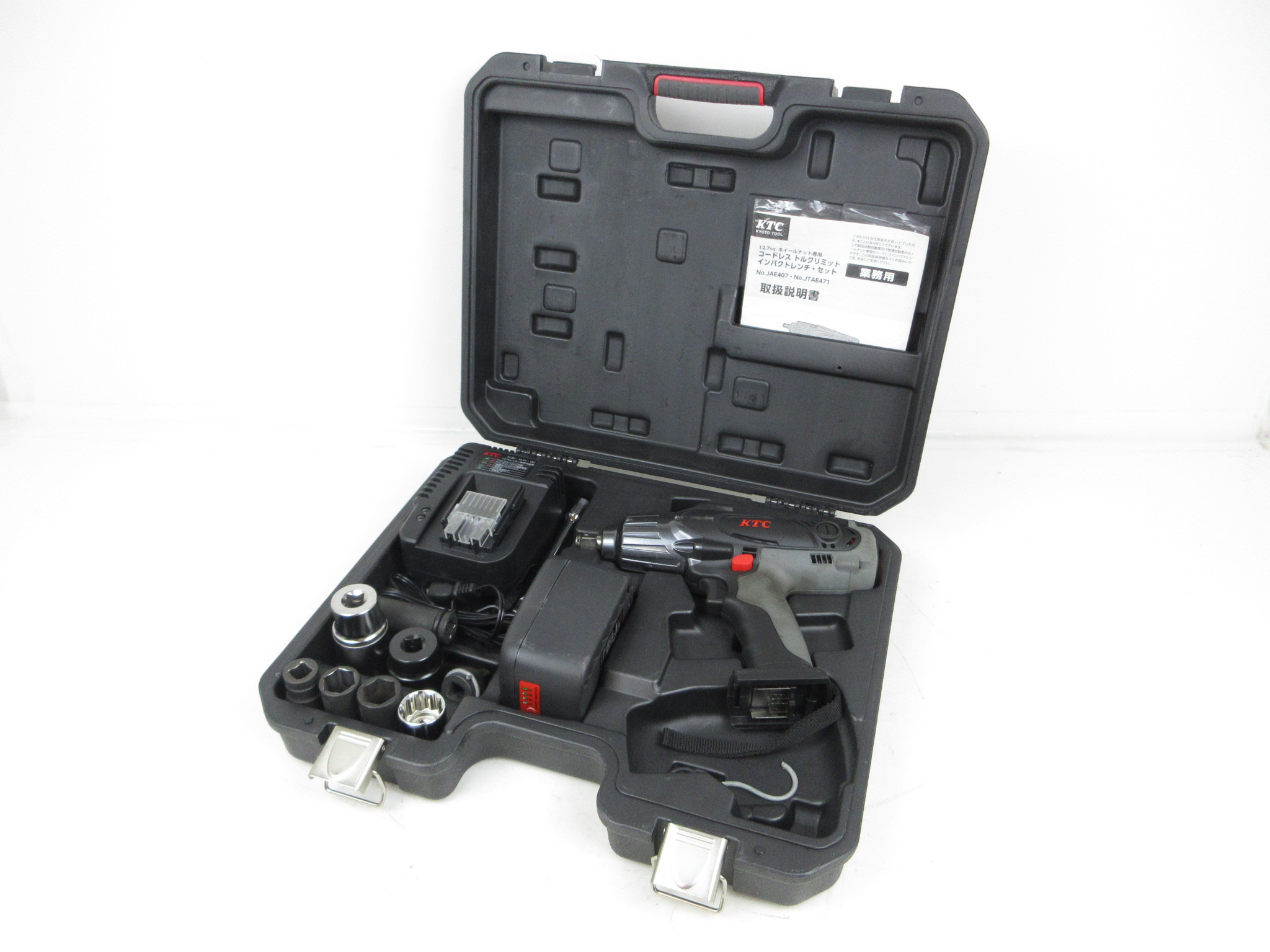 京都機械工具(KTC) 12.7mm ホイールナット コードレス トルクリミット インパクトレンチ JAE407