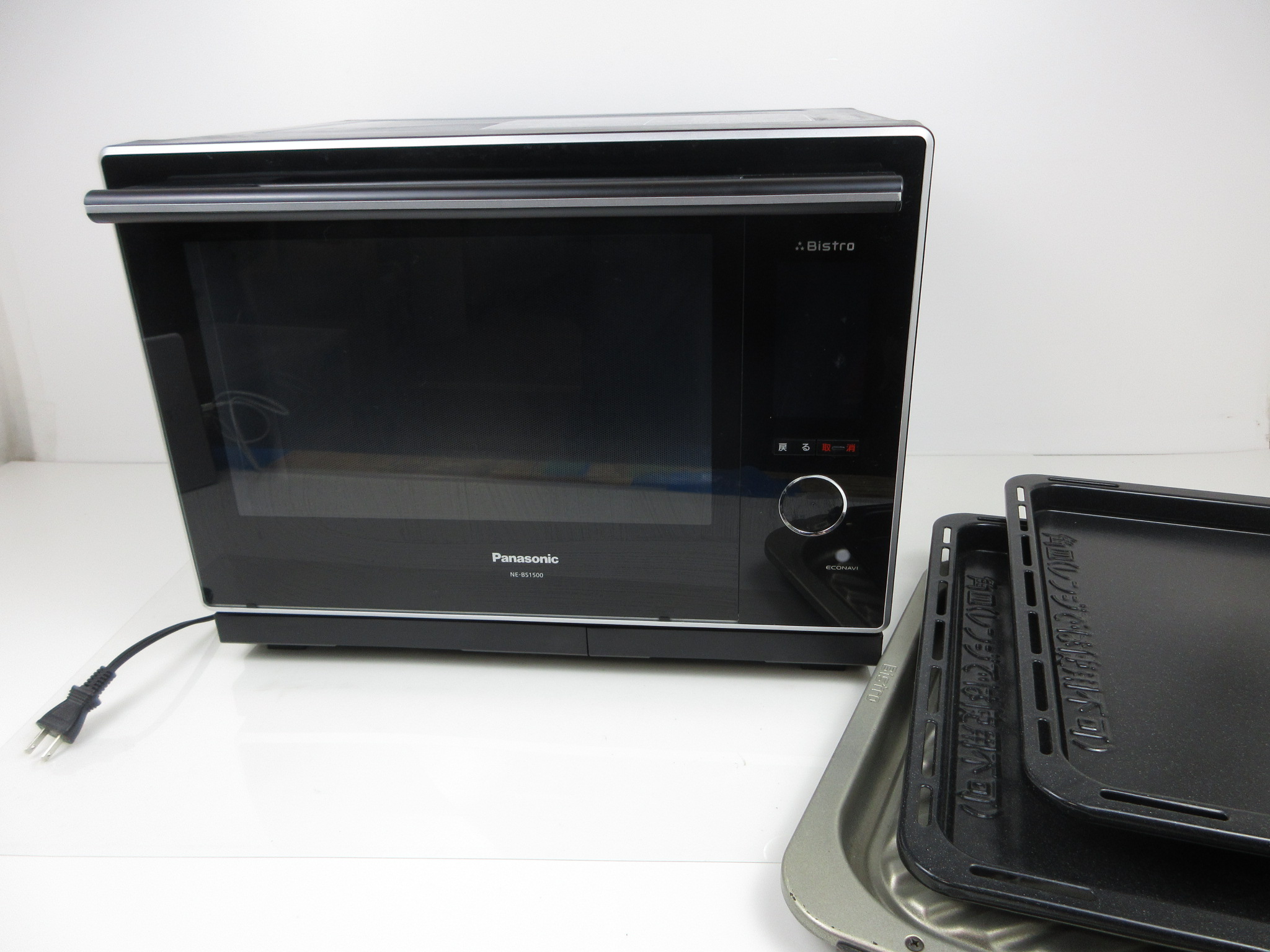パナソニック スチームオーブンレンジ ビストロ 30L ヘルツフリー ブラック NE-BS1500-K